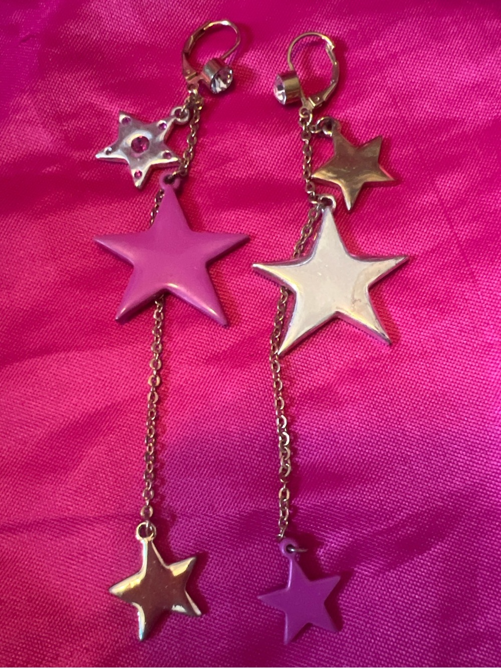 Betsey Johnson Vintage Star Earrings